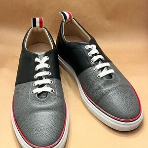 Thom Browne Men’s Color Block Low Cap Sneakers Size 9 US